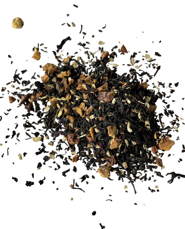 Peach & Ginger loose tea blend by So Tealishious